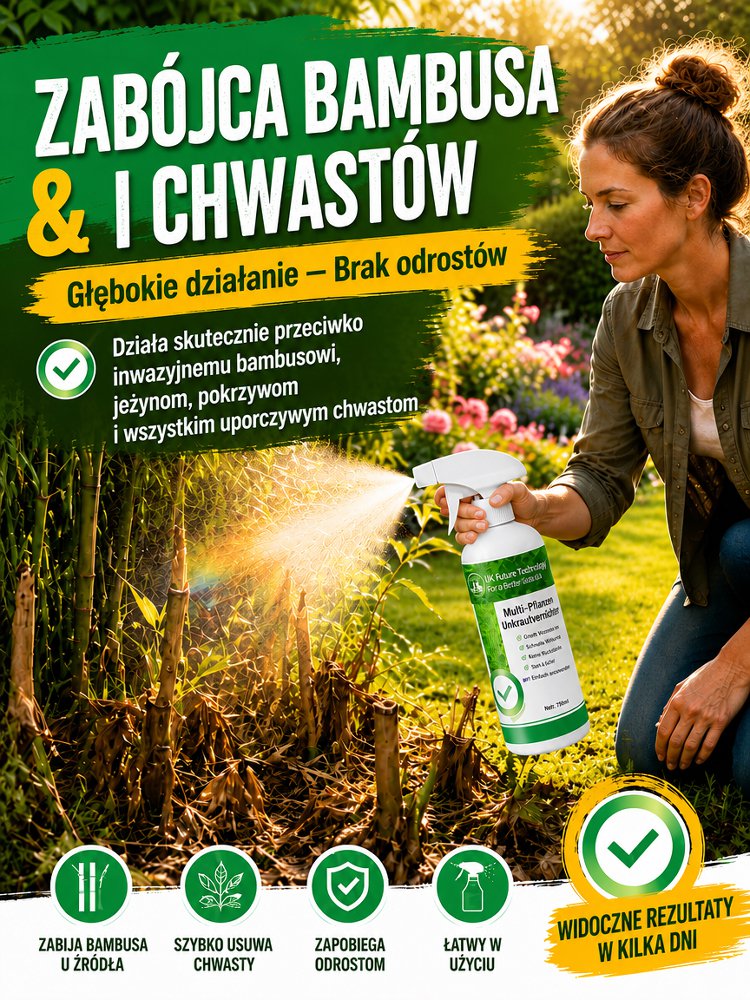 Preparat do zwalczania chwastów i bambusa