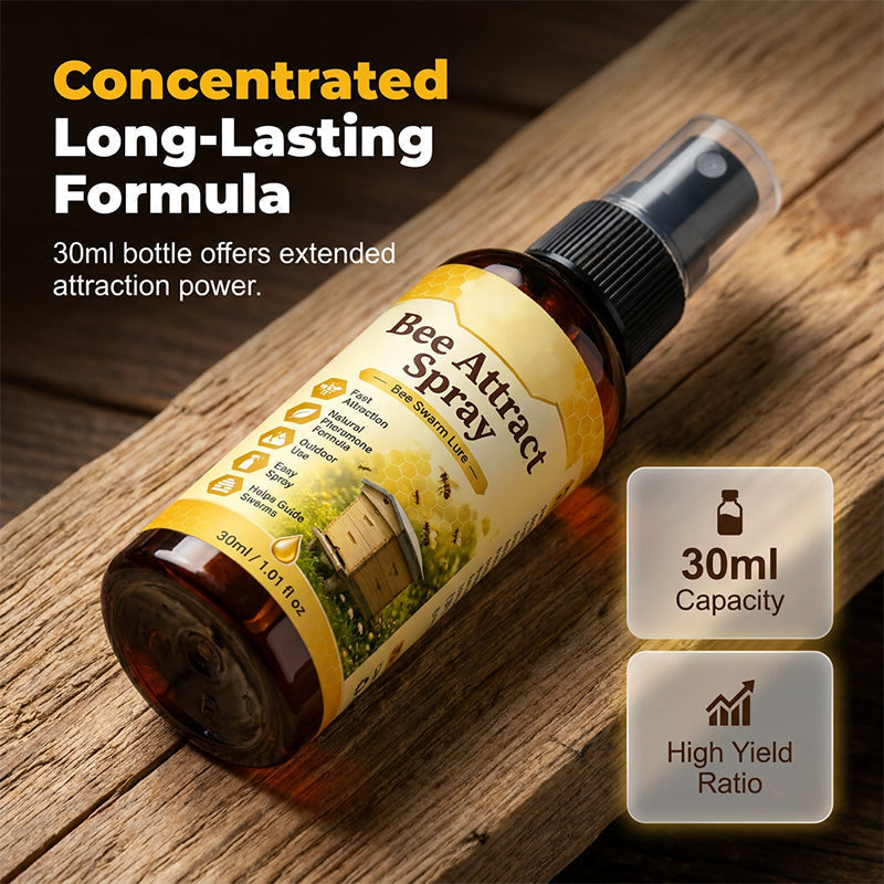 🍯🐝 Spray wabiący pszczoły | Pomaga przyciągnąć roje pszczół do ula i zwiększa skuteczność wabienia pszczół! Przyciąganie pszczół jest łatwiejsze! 🏡