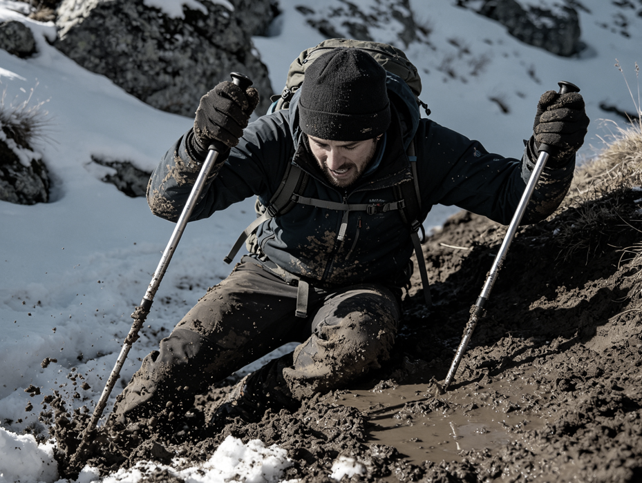 ⛰️Regulowane kije trekkingowe wykonane ze stopu aluminium - wytrzymałe, amortyzujące, lekkie 🌲