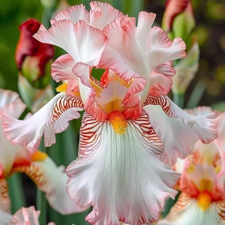 Amber Glow-Rzadkie cebulki irysów⚜️