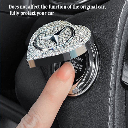 Gorąca wyprzedaż 2025🔥Etui ochronne z jednym przyciskiem startowym wysadzane diamentami