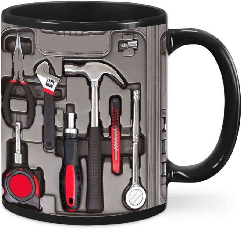 ⚡WYPRZEDAŻ CYBER MONDAY🔧⚡Kubek Mechanic Toolbox🍵
