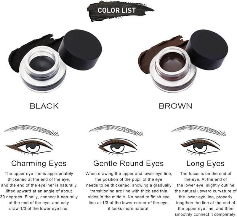 Oferta specjalna - 49% ZNIŻKI✨Zestaw Flawless Eyeliner z kremem do eyelinera