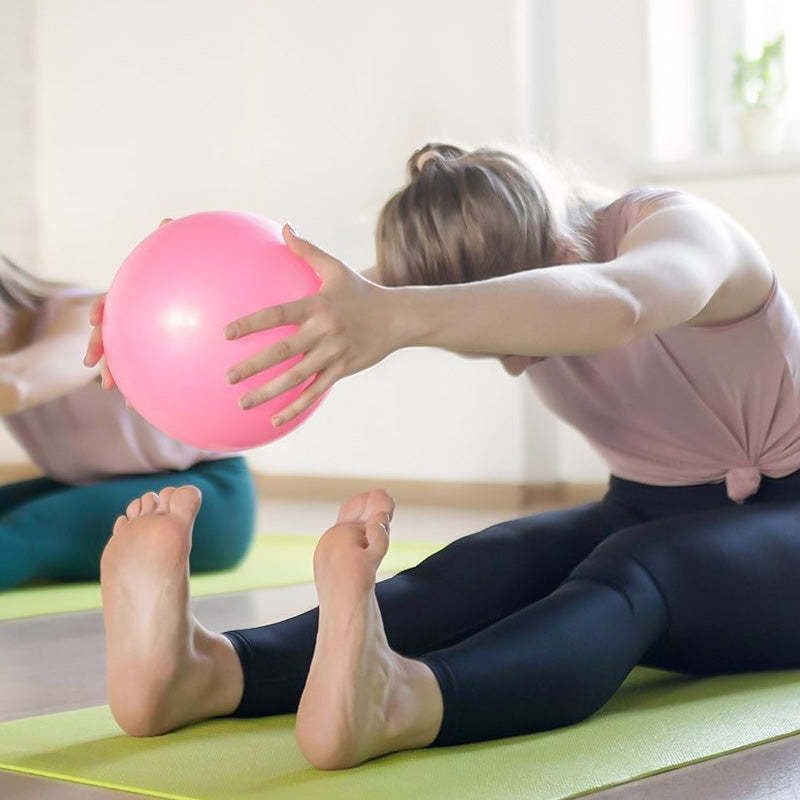 9-Calowa Piłka Pilates – Niepękająca, z pompką, idealna do fitnessu 💪