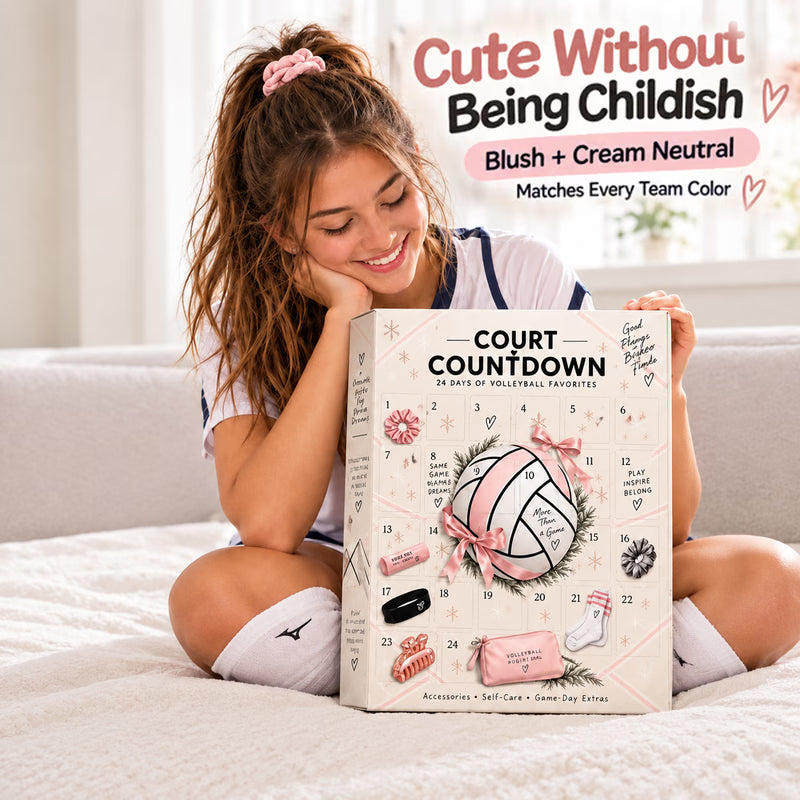 🏐 24 dni. 24 niespodzianki. Jedne święta z obsesją na punkcie siatkówki. — 2026 Court Countdown Mystery Box【2D flat】