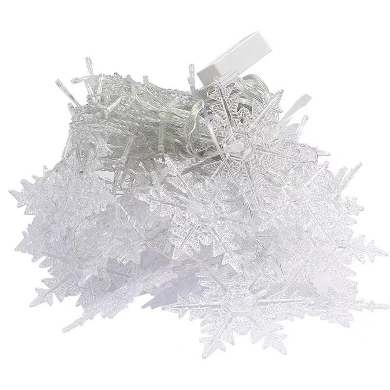 📢📢50% ZNIŻKI!!⏰⏰Światła LED na zasłony w kształcie płatków śniegu