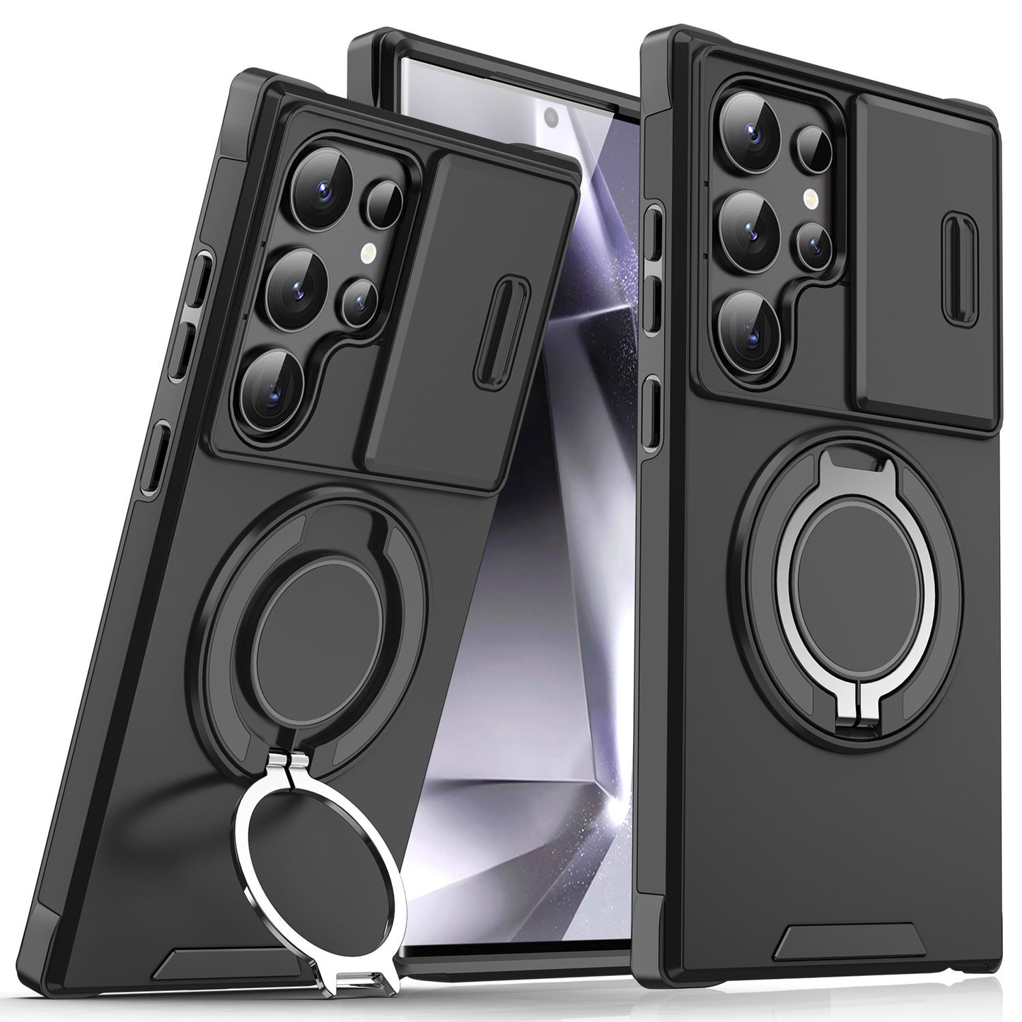 📱Etui z mierzalną, wysokiej jakości podpórką do Samsunga Galaxy S Series