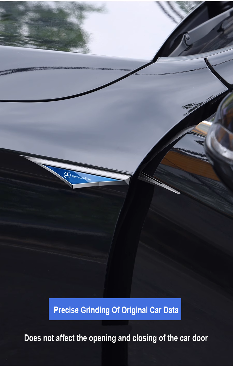 Kreatywne galwanizowane metalowe naklejki samochodowe✨2 szt.✨