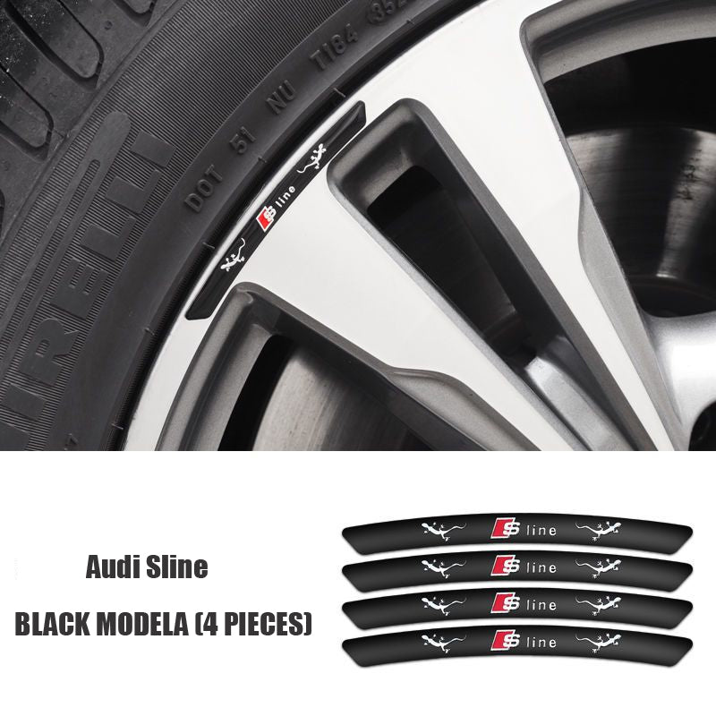 Gorąca wyprzedaż ✨50% zniżki ✨Naklejka 3D na felgę metalową z motywem osobowości (4 szt.)