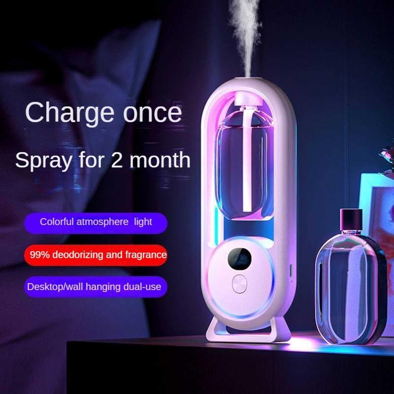 AromaGlow 360° Inteligentny dyfuzor zapachowy – długotrwała świeżość