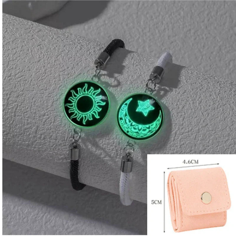 Słońce i Księżyc – Jedna Dusza. 💞 Bransoletki Dla Par, Które Łączą Pomimo Odległości.