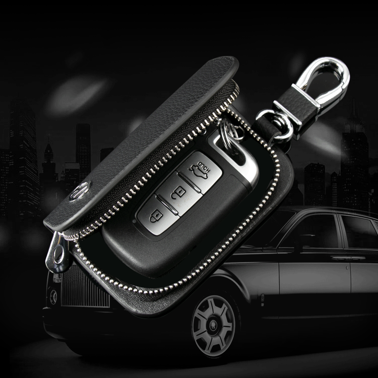 Skórzane etui na kluczyk samochodowy
