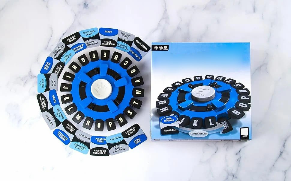 Gra słowna | Szybka gra planszowa dla całej rodziny | Gra edukacyjna idealna dla osób w każdym wieku