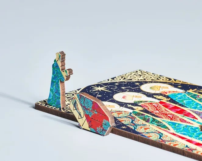 🏆Wyprzedaż Błyskawiczna⚡ SPRZEDANO PONAD 50 000 SZTUK! Prawie wyprzedane – 💥🧩 Kalendarz adwentowy z puzzlami „24 dni świąt”, najlepsze prezenty