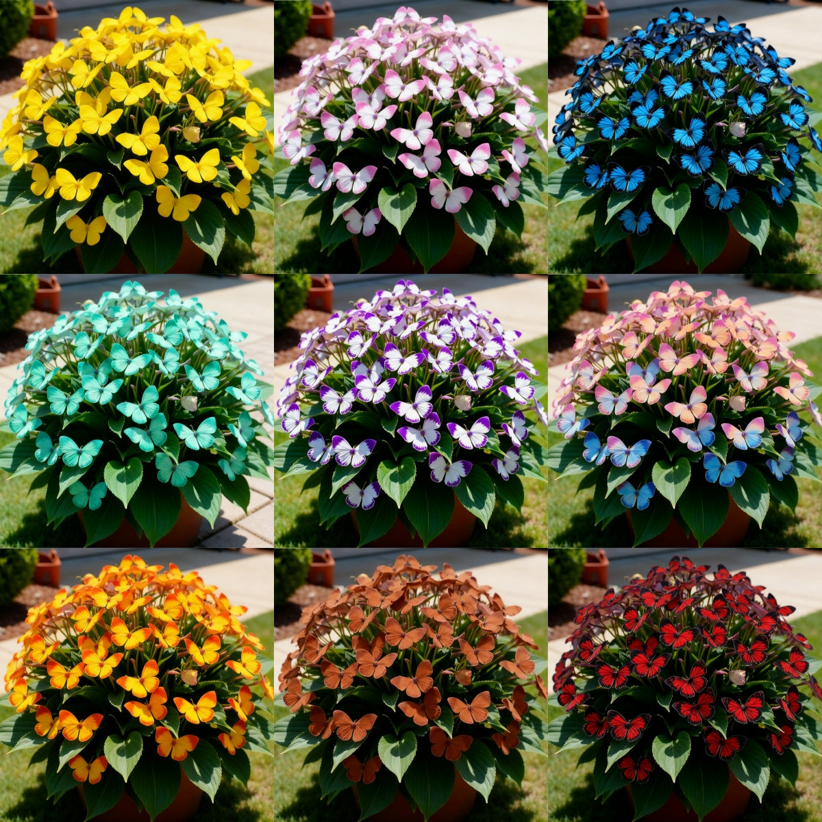 🦋🌈 Fantazyjne cebulki motyli – eksplozja koloru w każdym płatku! 🌸