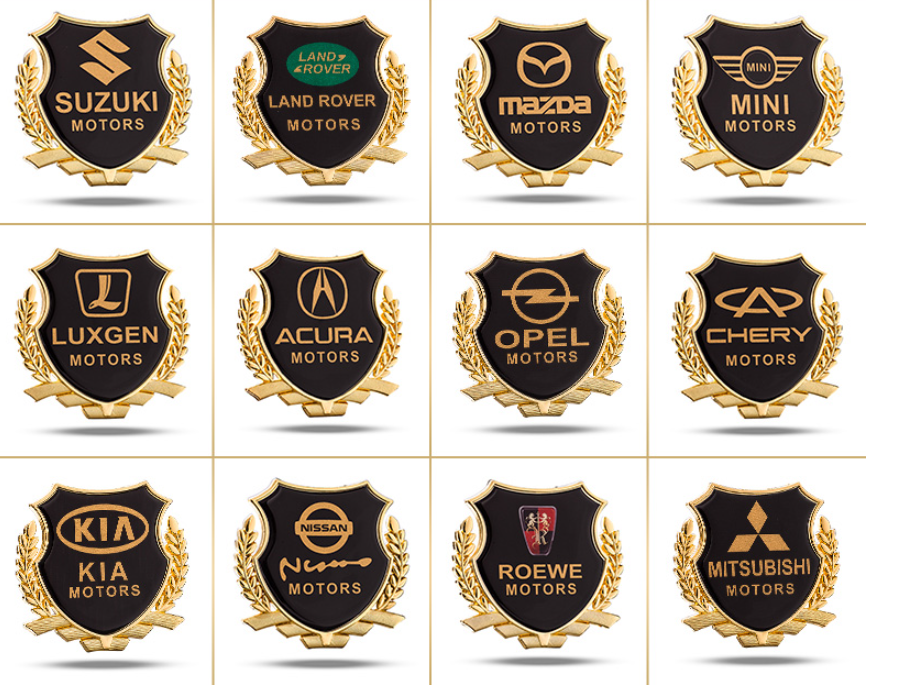 ✨Naklejka 3D na metalową karoserię samochodową ✨2 SZT✨