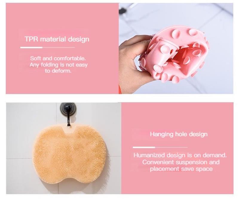 🚿🧼Poduszka do masażu stóp i pleców pod prysznicem