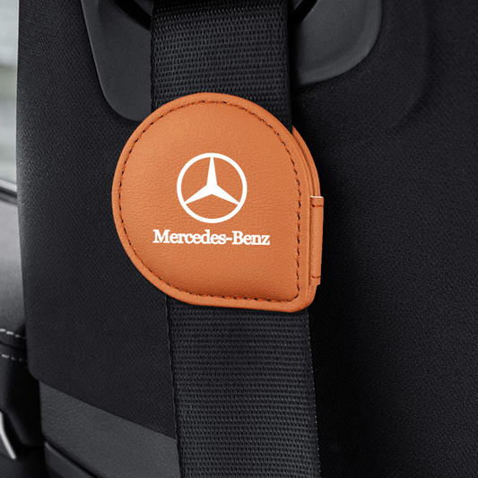 Regulator pasów bezpieczeństwa LuxeHold – skóra bydlęca premium i personalizacja logo
