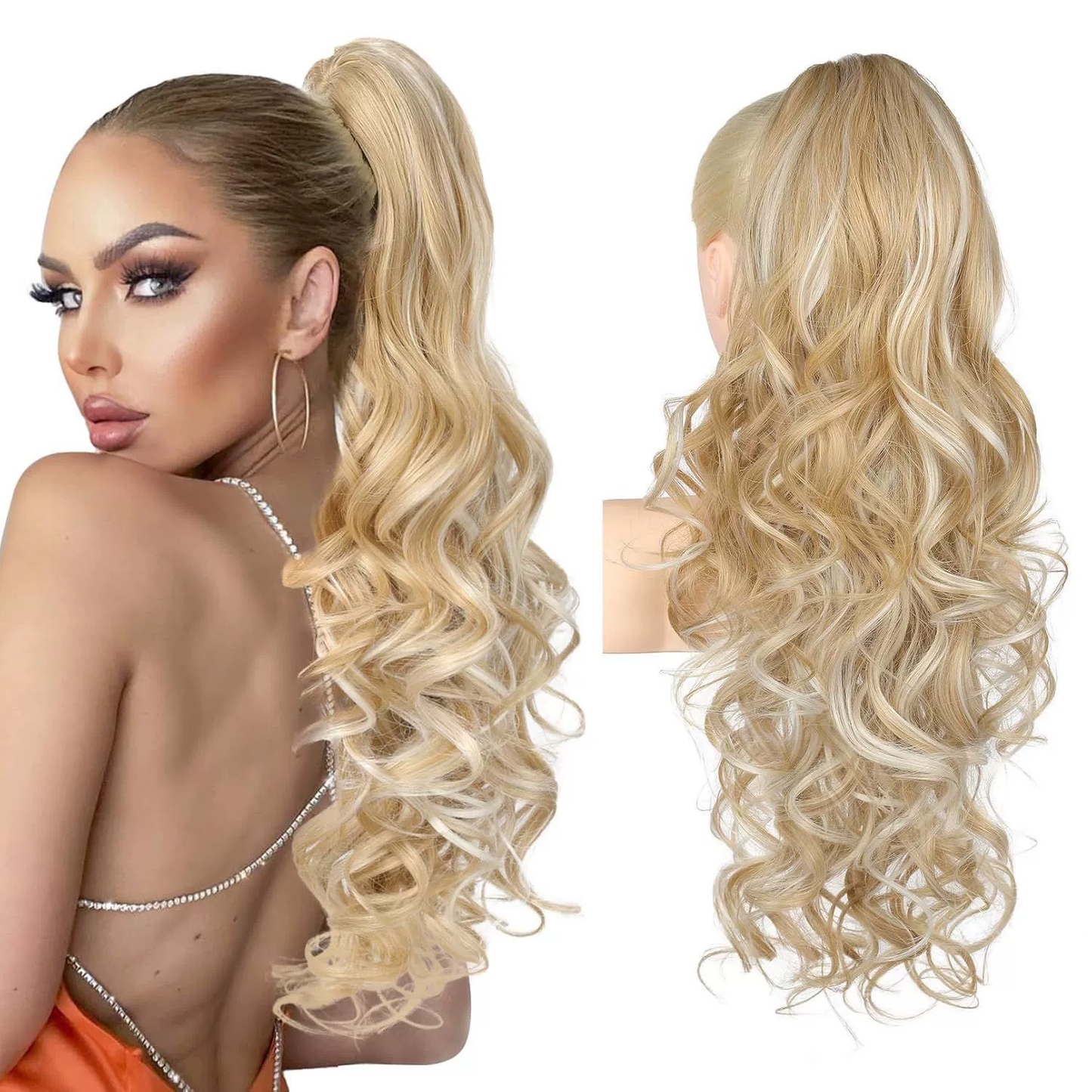 🔥 Promocja ograniczona czasowo – 50% zniżki 👩💕 Przedłużanie włosów w kucyk metodą clip-in 🙋‍♀️