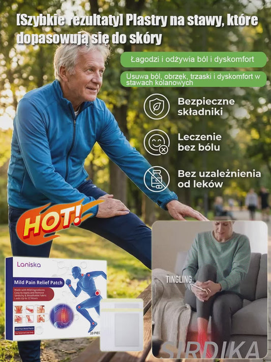 [Szybkie rezultaty] Plastry na stawy, które dopasowują się do skóry