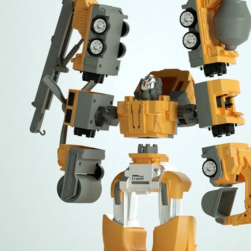 2025 Nowy magnetyczny transformator Pojazd inżynieryjny Zabawki logiczne