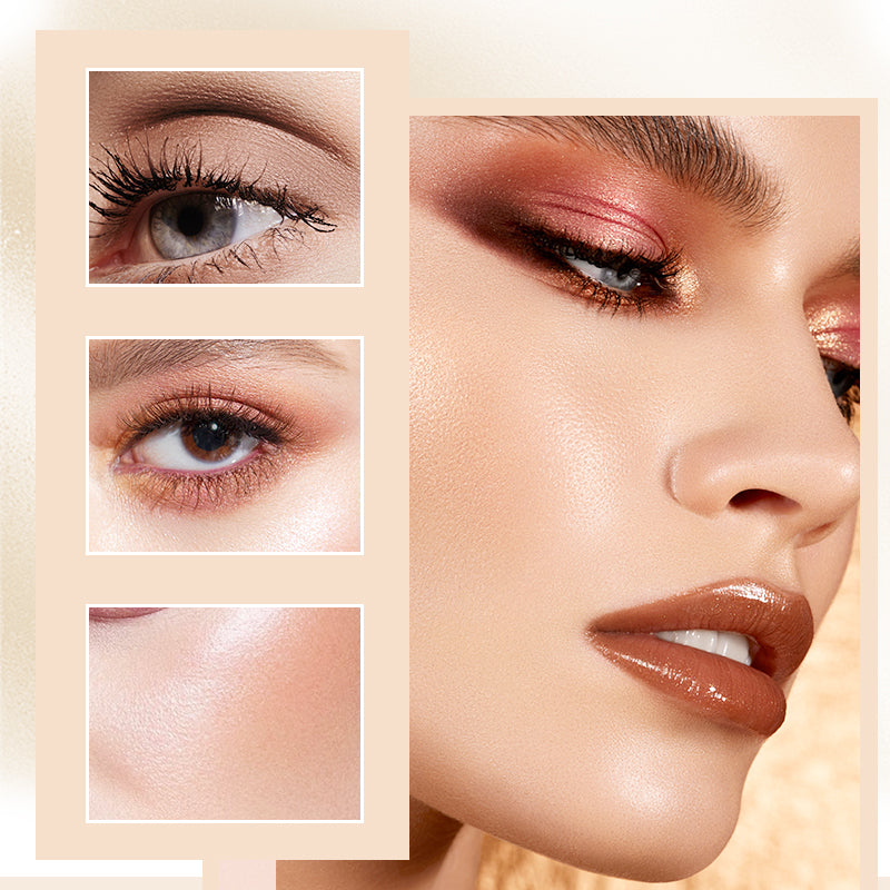 💗Kup 1, a 2 dostaniesz gratis💗Perłowy matowy wielokolorowy rozmazany cień do powiek w kredce