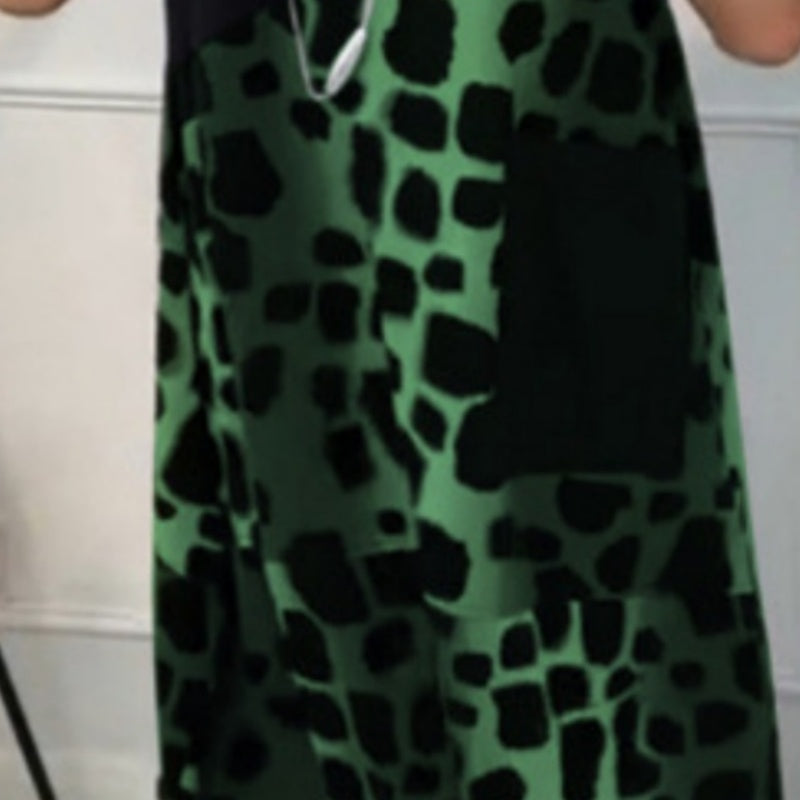 2025 Nowe sukienki z nadrukiem na wiosnę/lato