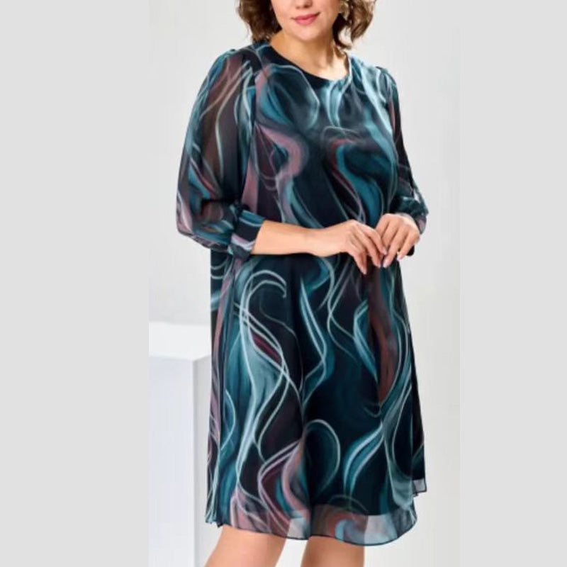 👗Modna, oddychająca sukienka damska o luźnym fasonie