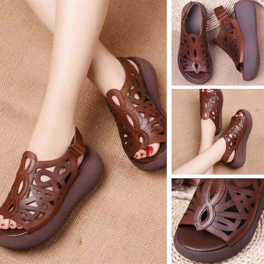 Damskie lekkie sandały casualowe retro