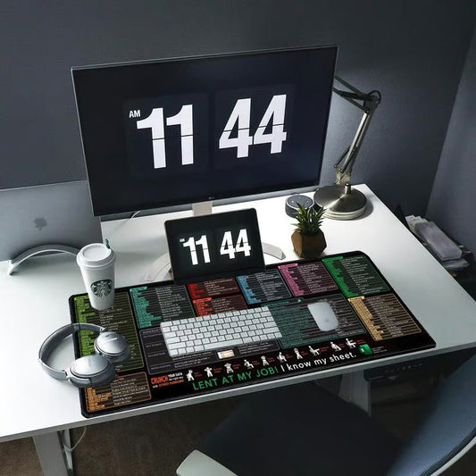 🔥 Odporna na plamy, antypoślizgowa mata na biurko do biura 🧠💻