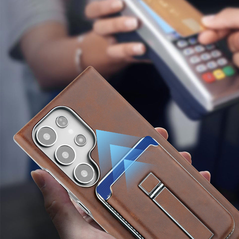 💼 Etui łączone do Samsunga: uchwyt + portfel + magnes | Do podróży, pracy i codziennego użytku