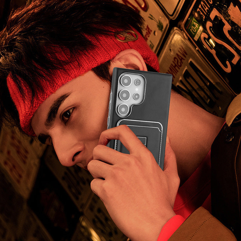 💼 Etui łączone do Samsunga: uchwyt + portfel + magnes | Do podróży, pracy i codziennego użytku