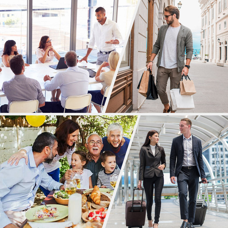 🩲Oddychające spodnie męskie w jednolitym kolorze z niskim stanem