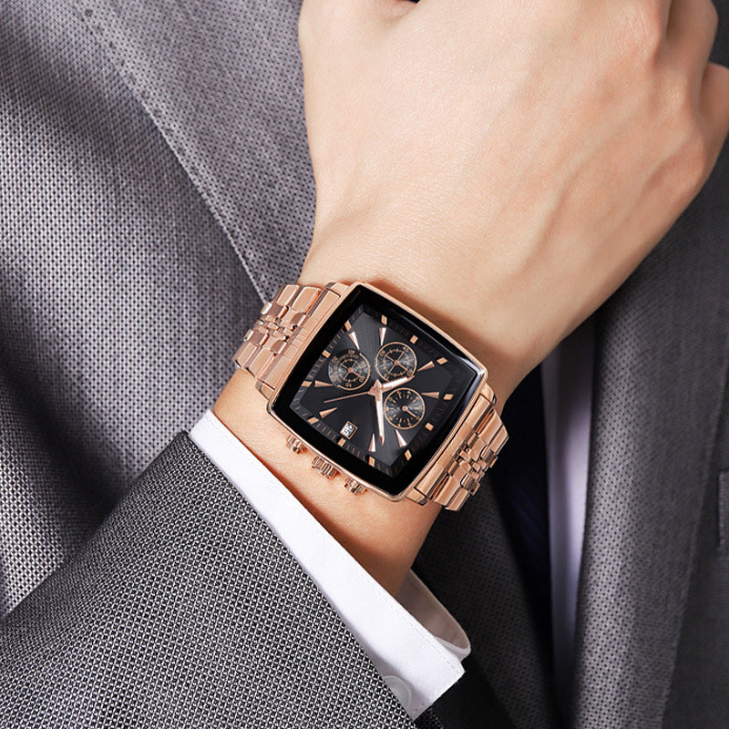 ⌚Wielofunkcyjny wodoodporny zegarek kwarcowy dla mężczyzn