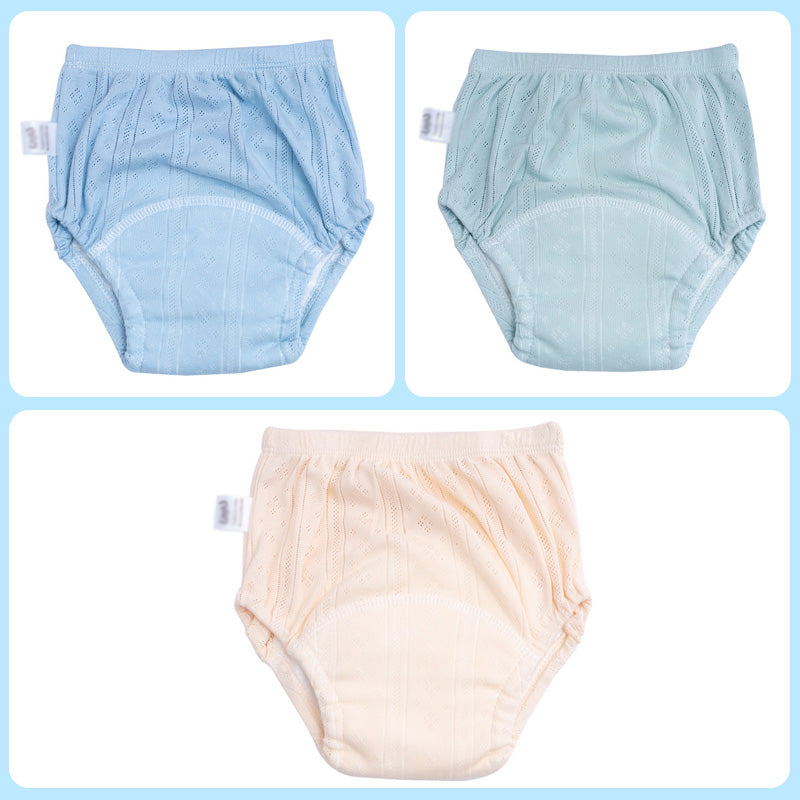 👶Prane i oddychające letnie spodnie treningowe dla dzieci - Bawełna z zabezpieczeniem przed kapaniem