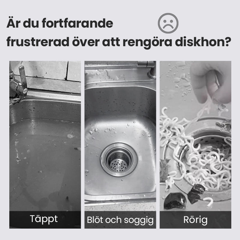 Wygodny kosz na śmieci do zlewu kuchennego