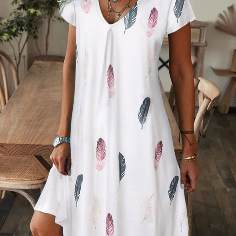【M-3XL】🌺Elegancka sukienka w kwiaty