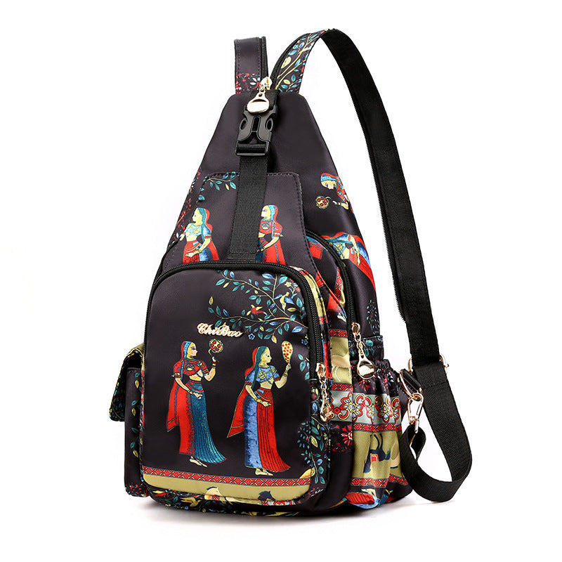 Lekki, wodoodporny, wielofunkcyjny plecak z nadrukiem