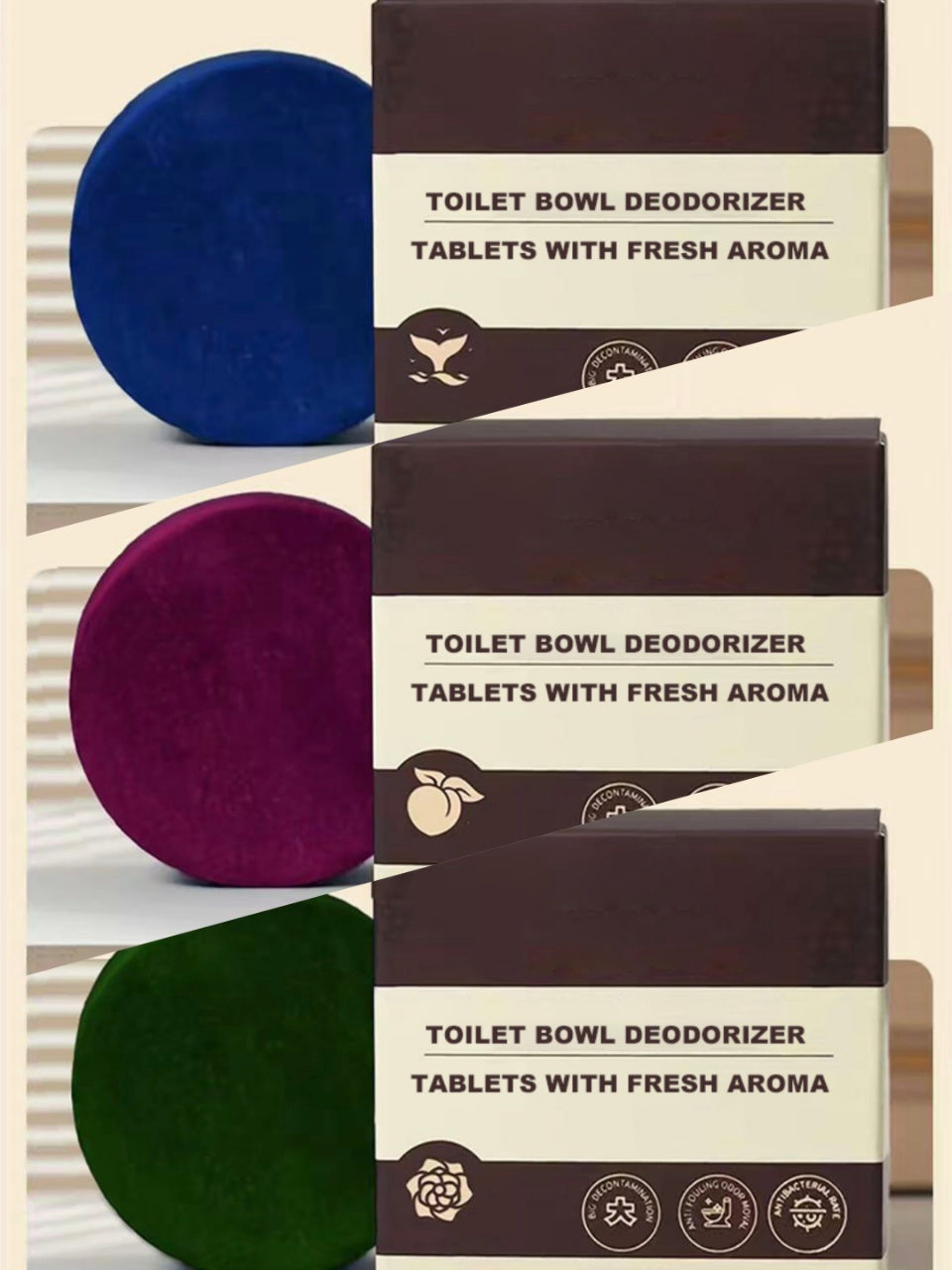 🚽Tabletka odświeżająca do toalety, którą można spłukać 1000 razy