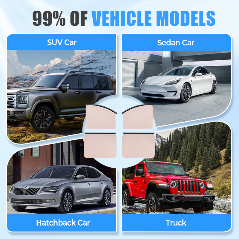 Zasłona na okno samochodu, osłona przeciwsłoneczna montowana w pojeździe