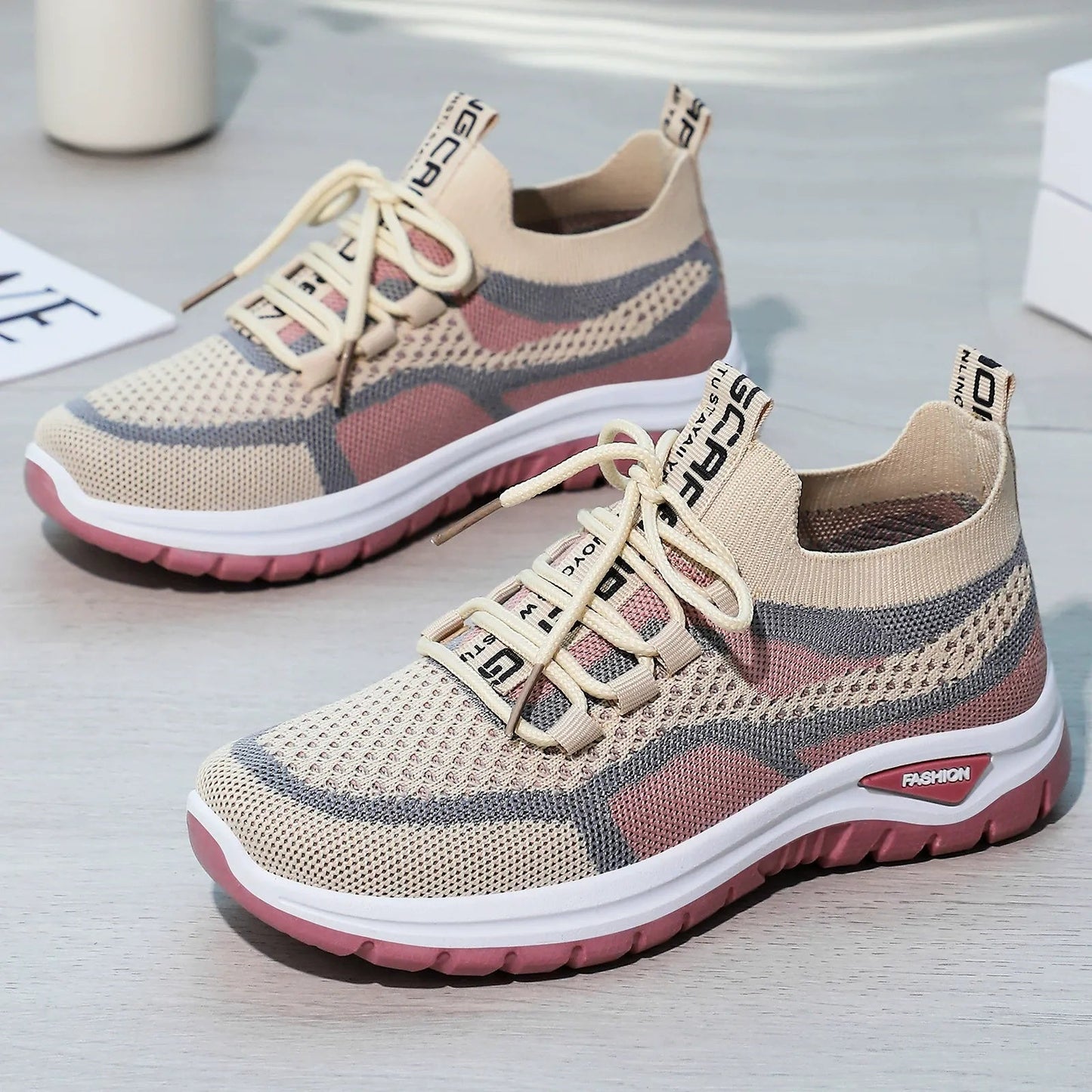👟Damskie buty do biegania na co dzień, sznurowane