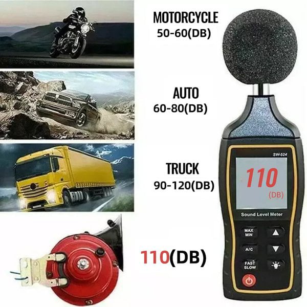 🔥 Klakson kolejowy 300 dB, odpowiedni do pojazdów 🚗🔊