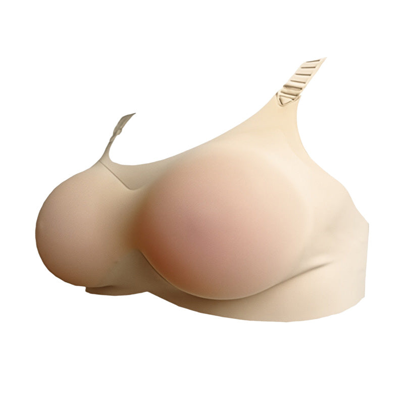 Biustonosz kieszonkowy na protezę piersi z silikonu 2 w 1