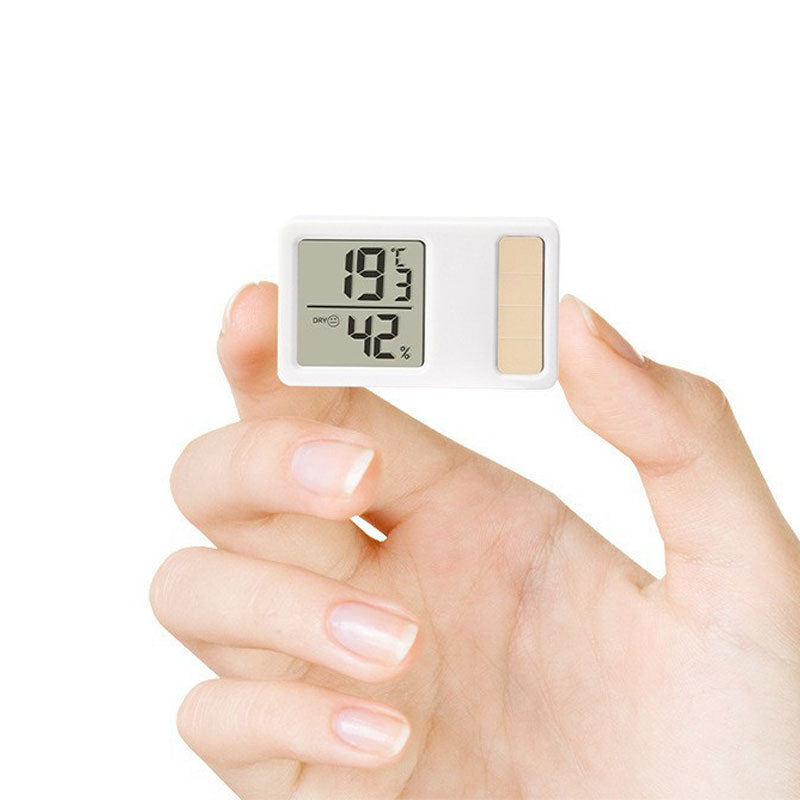 🌡️Precyzyjny miernik temperatury i wilgotności 2 w 1 z wyświetlaczem cyfrowym⏰