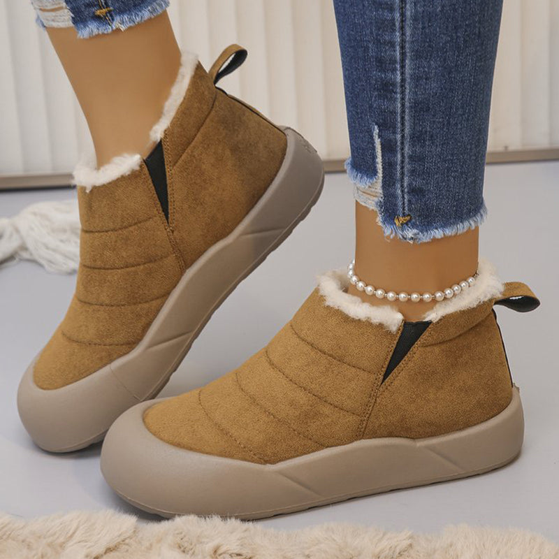 💖Wodoodporne buty zimowe z miękką podeszwą i bawełnianą podszewką