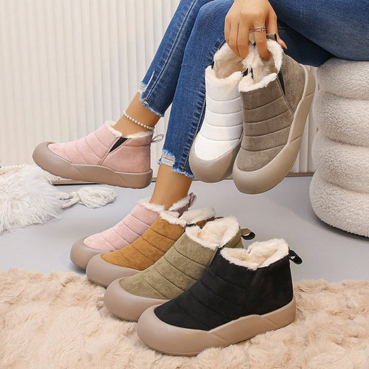 💖Wodoodporne buty zimowe z miękką podeszwą i bawełnianą podszewką