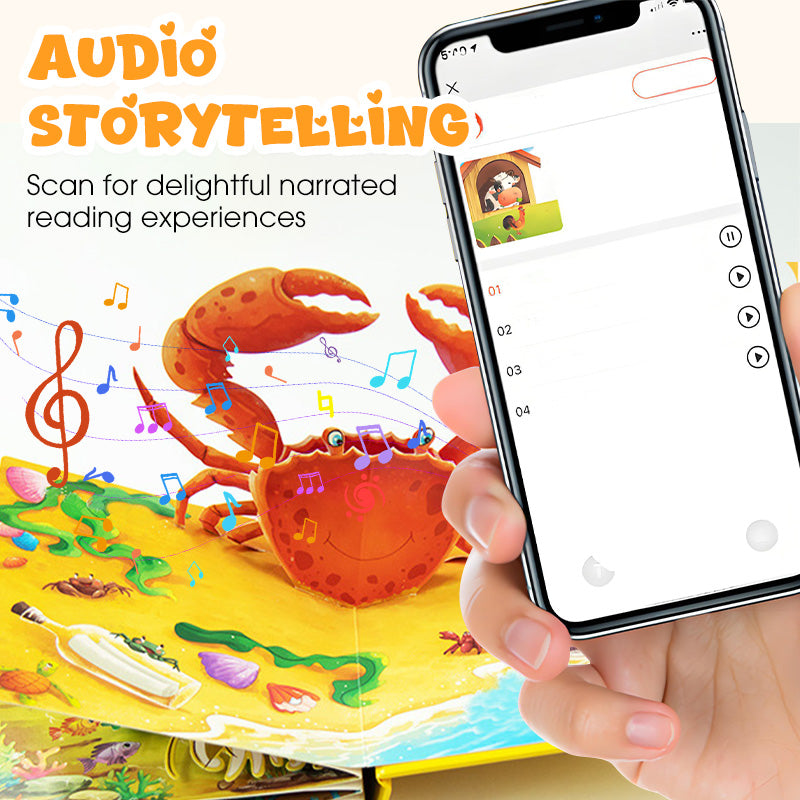 ✨【Książka dla dzieci z trójwymiarowymi zwierzętami – interaktywna pomoc w nauce dla najmłodszych】✨