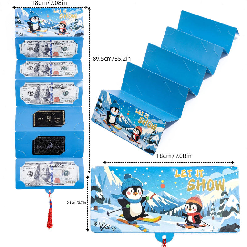 🎅Wyprzedaż świąteczna - 50% zniżki🎄Świąteczna skarbonka niespodzianka