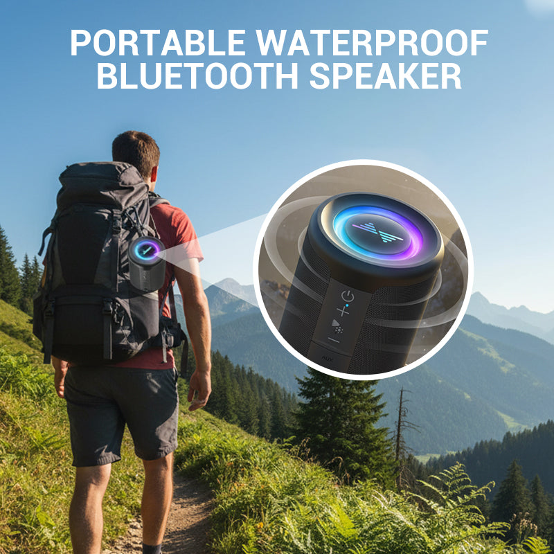 🎵 Przenośny wodoodporny głośnik Bluetooth