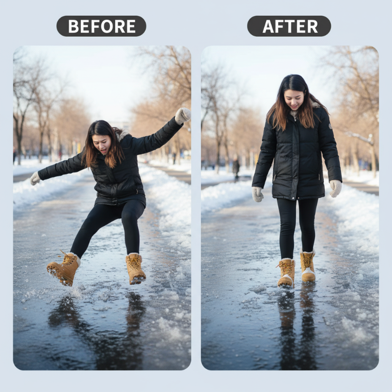 Uniwersalne 5-zębowe raki do butów i kozaków